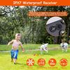 Ipx7 Waterproof Electric Dog Training Collar Rechargeable Receiver Beep Shock For Small Medium Large Dogs