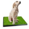 Dog Potty Training Artificial Grass Pad Pet Cat Toilet Trainer Mat Puppy Loo Tray Turf For Small Medium Dogs Indoor Outdoor Use