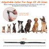 Ipx7 Waterproof Electric Dog Training Collar Rechargeable Receiver Beep Shock For Small Medium Large Dogs