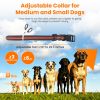 2 In 1 Wireless Dog Fence System With 2 Training Collars Invisible Dog Fence Ip68 Waterproof With 722Ft Adjustable Range Beep Vibration  Static Shock
