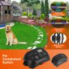 Dog Fence System Pet Containment System With 100 Adjustable Levels 2 Receivers Ipx7 Waterproof Rechargeable Underground Fence For Small Medium Large D